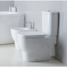 Унитаз LAUFEN MIMO напольный + бачок LAUFEN MIMO, подводка сбоку сзади 8.2355.6+8.2755.0